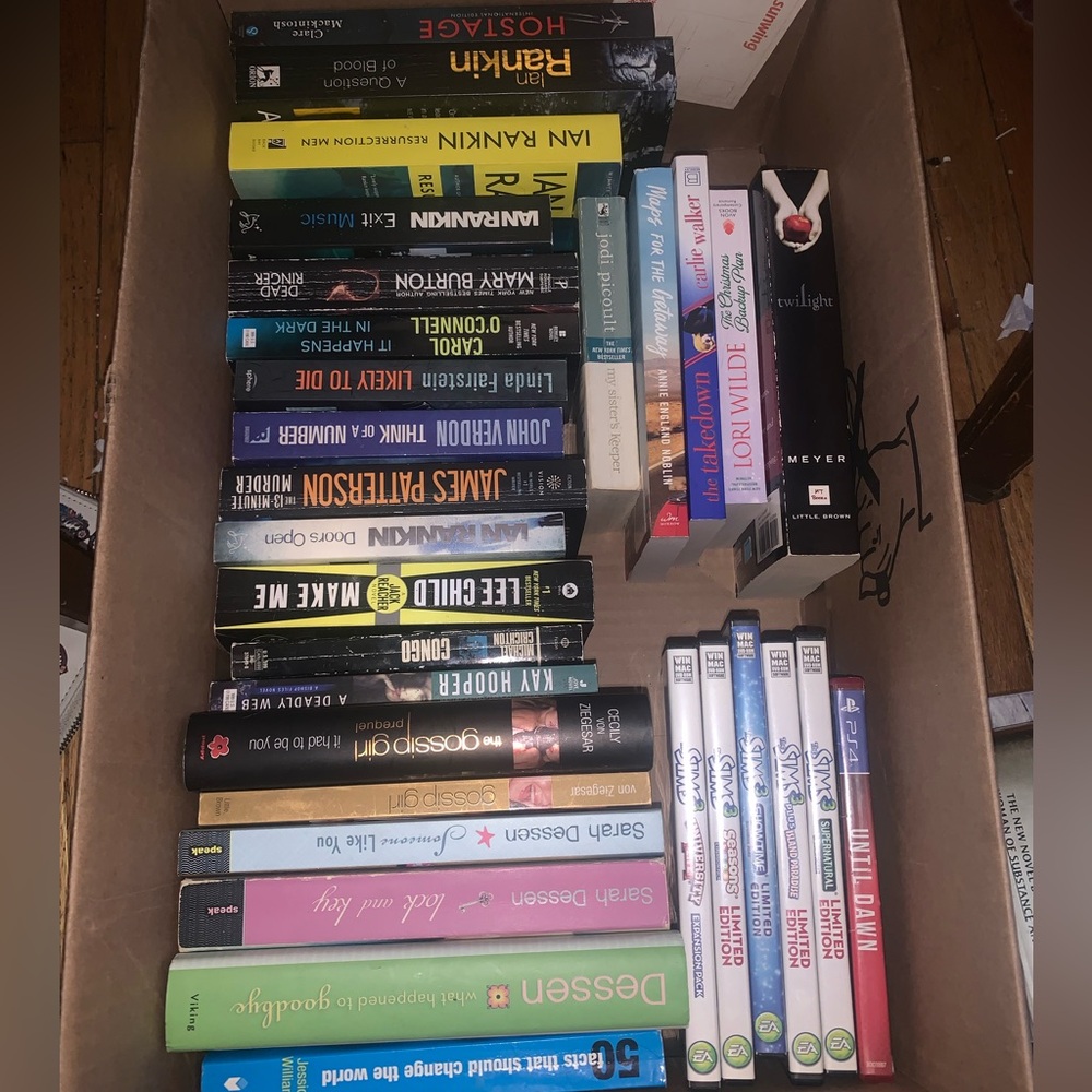 Book collection ! $5 each or 3 for $10 for my posh show